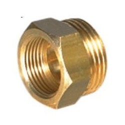 REDUCTION  LAITON  M 1" x F 1 1/4"