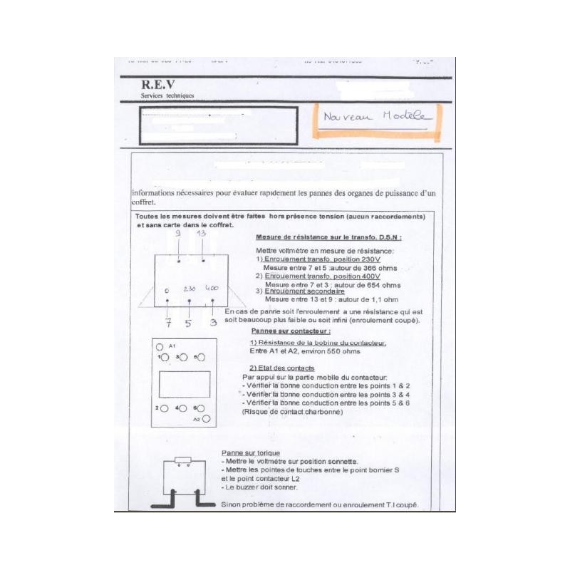 TRANSFORMATEUR  NU  A  INTEGRER  DANS  LE  COFFRET   DSN  51