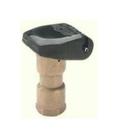 CLAPET VANNE METAL 1  FEMELLE  NON  VERROUILLABLE