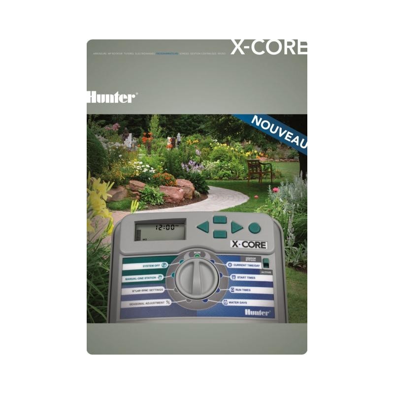 PROGRAMMATEUR  HUNTER XCORE 6D TRE  24VAC